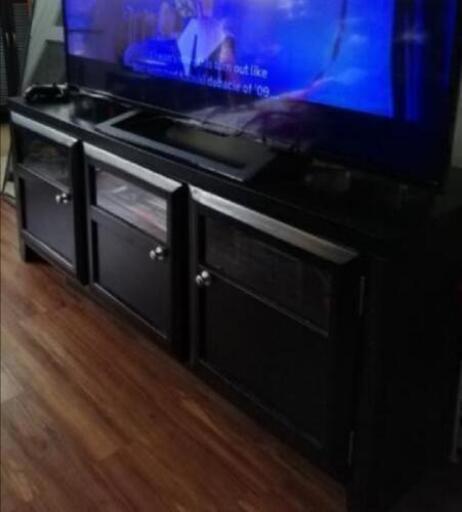 Laura Ashley tv stand TV台 3キャビネット付き