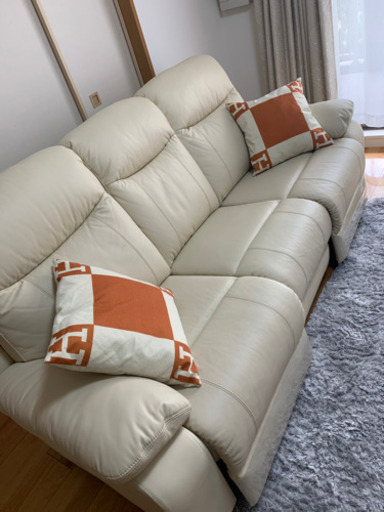 リクライニング電動ソファ 美品