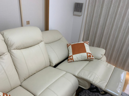 リクライニング電動ソファ 美品