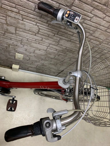 東京23区配達無料　新基準　ブリヂストン　アシスタスティラ　6Ah リチウム 電動自転車☆中古☆BS☆26インチ⭐️