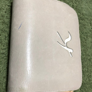 キタムラ折り財布グレーの画像