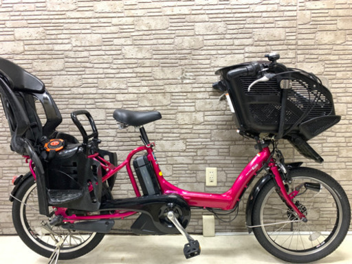 新生活応援SALE 東京23区配達無料　新基準 ヤマハ　パスkiss mini 純正新品バッテリー8.9Ah リチウム 電動自転車 中古 YAMAHA ■20インチ