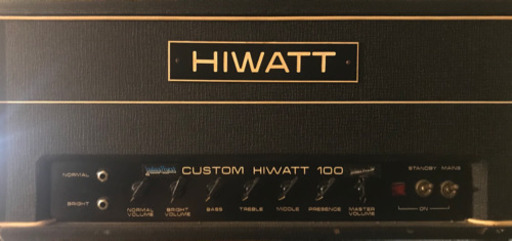 HIWATT custom100ヘッドアンプ