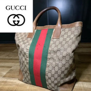 美品　GUCCI グッチ　トートバッグ