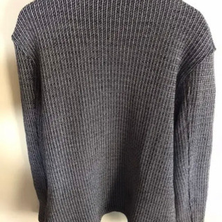 【決まりました！】ニコルクラブフォーメン　ニット　インナージップアップジャケット黒46 ブラックの画像