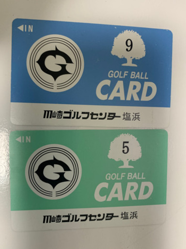 * 川崎ゴルフセンターゴルフボールカード 未使用品＊
