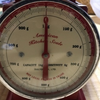 キッチンスケール　1kgの画像