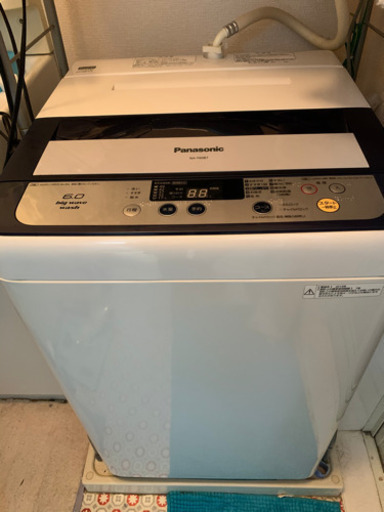 引取り先決まりました　Panasonic NA-F60B7 洗濯機　6kg 2014年製