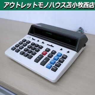 シャープ COMPET 蛍光表示管電卓 レトロ CS-6301A 1979年製 SHARP 計算機 苫小牧西店の画像