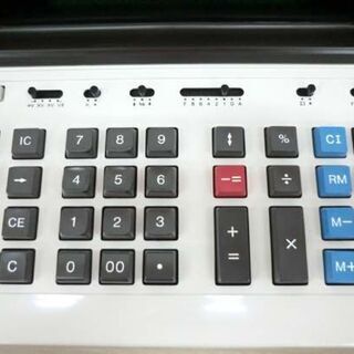 シャープ COMPET 蛍光表示管電卓 レトロ CS-6301A 1979年製 SHARP 計算機 苫小牧西店の画像