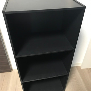 カラーボックス　黒