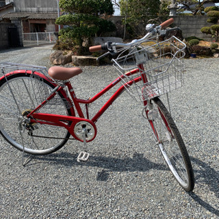 【完売しました】27インチ　6段変速付き　自転車