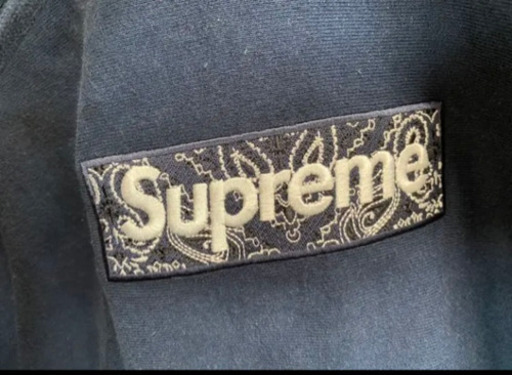 服/ファッション Supreme bandana boxlogo M NAVY