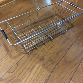 無印　ステンレスバスケット