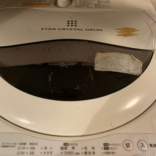【洗濯機】【受け取り要相談】譲ります
