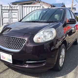 平成２４年式　マーチ　ボレロ　車検２年付き　乗り出し　３２万円