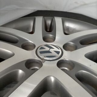 VWゴルフで使用 タイヤ4本（ホイール付き）16インチ