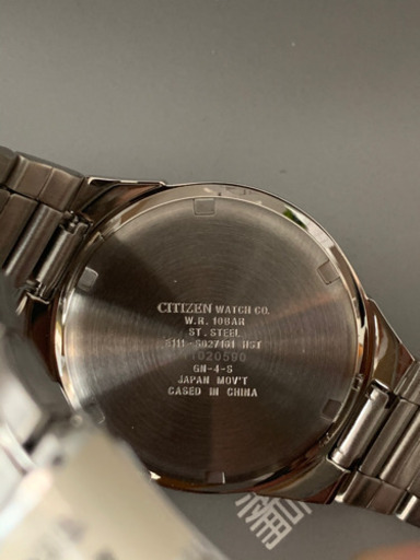 【新品】CITIZN ソーラー発電腕時計　10気圧防水