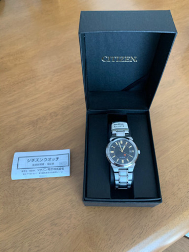 【新品】CITIZN ソーラー発電腕時計　10気圧防水