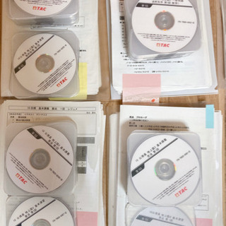 【取引終了】公務員試験対策セット(DVD付き) TAC 過去問　...