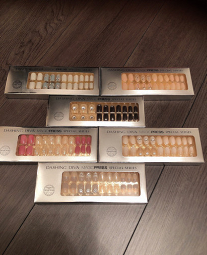 【スワロフスキー】ネイルチップ6種類セット✨