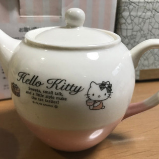 非売品 オリジナルポットセット(ハローキティ)の画像