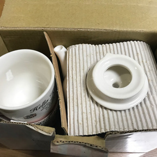 非売品 オリジナルポットセット(ハローキティ)の画像