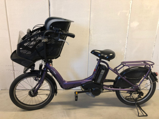 子ども乗せ電動自転車　新品大容量バッテリー付き