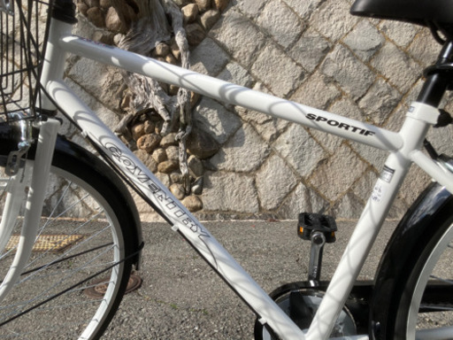 【新品未使用品】今週末迄‼️6段変速　カゴ付きクロス　コベントリー　自転車　27インチ