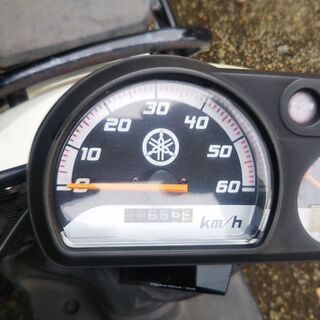 ヤマハ ギア 50cc 中古 ｽｸｰﾀｰ ｾﾙ付 現状渡しです。(廃車証明証有)〈代理出品〉の画像