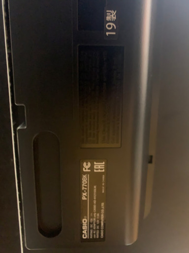 【美品】CASIO PX-770BK 椅子、ヘッドフォン付き