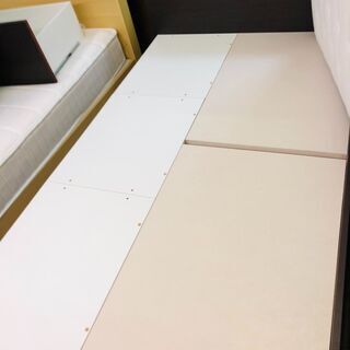 【愛品館市原店】 ニトリ チェストベッド セミダブルベッド 【管理IGB017380-104】の画像