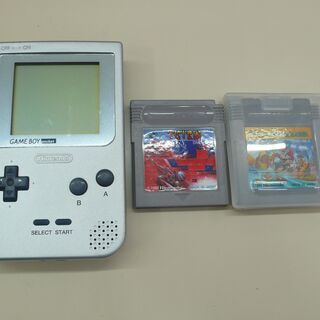 【直接取引歓迎！！】任天堂 ゲームボーイ ポケット シルバー