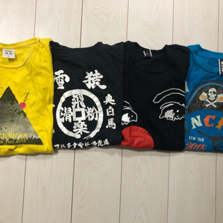 Tシャツ★ミスチル、ケツメイシ、雪猿4枚セット