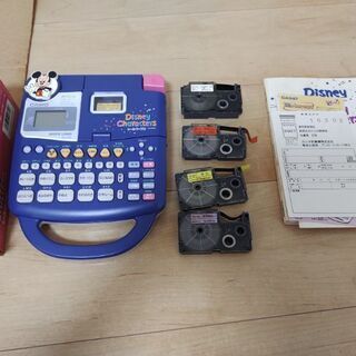 シールワープロ（CASIO。ディズニーキャラクターズ）