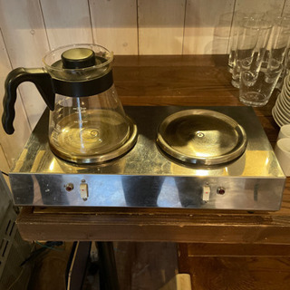 コーヒーウォーマー、水出しコーヒーメーカー