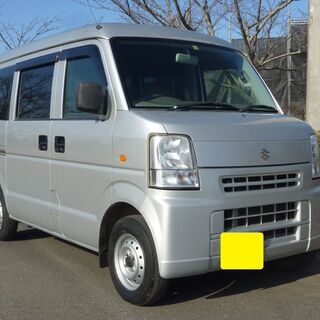 予備検付き　平成１９年　登録　エブリイ　バン　PA　ハイルーフ　...