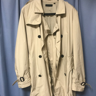 ユニクロのトレンチコートの画像