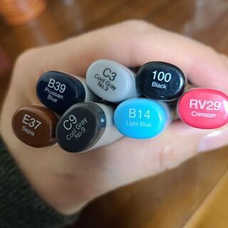 コピックほぼ未使用