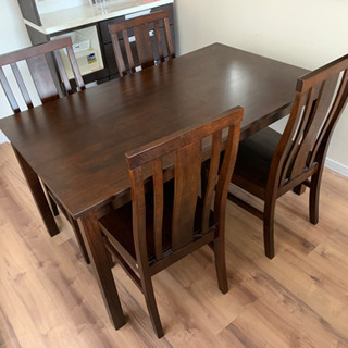 ダイニングテーブルセット 食卓テーブル チェア4脚4人用