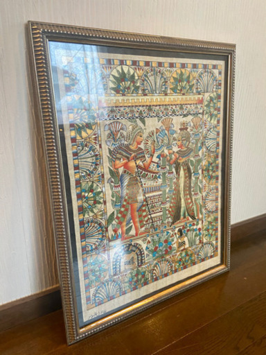 エジプト絵画　インテリア