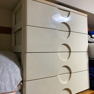 プラスチックチェスト タンス 棚 4段