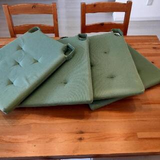 IKEAのJUSTINA ユスティーナ　チェアパッドの画像