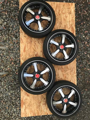 ★アルミホイール16インチ　タイヤ付き4本セット軽自動車