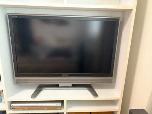 【最終出品・値下げ】SHARP AQUOS 37インチ DVDレコーダー付
