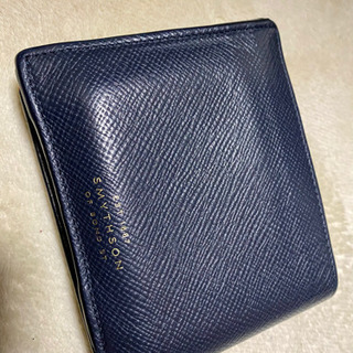 スマイソンsmyson　二つ折り財布　ブラック