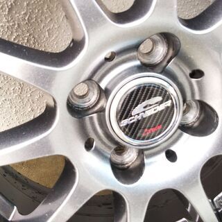 スタッドレスタイヤ＆アルミホイール　165/70R14の画像