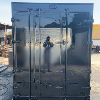 No.469 アルミバン 2t ロングアルミ箱 バイク倉庫 トラックコンテナ