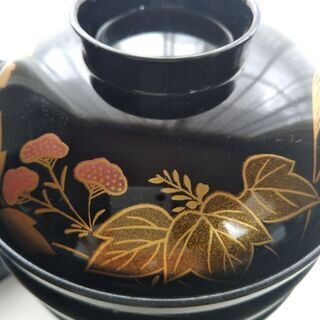 蓋付き汁椀　5つセット