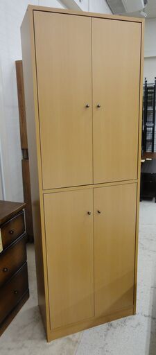 シューズボックス ハイタイプ 木目 ナチュラル【ユーズドユーズ名古屋天白店】 J637